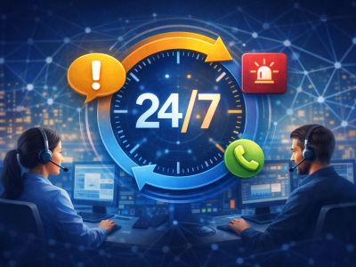 Servizio call center notturno 24-7